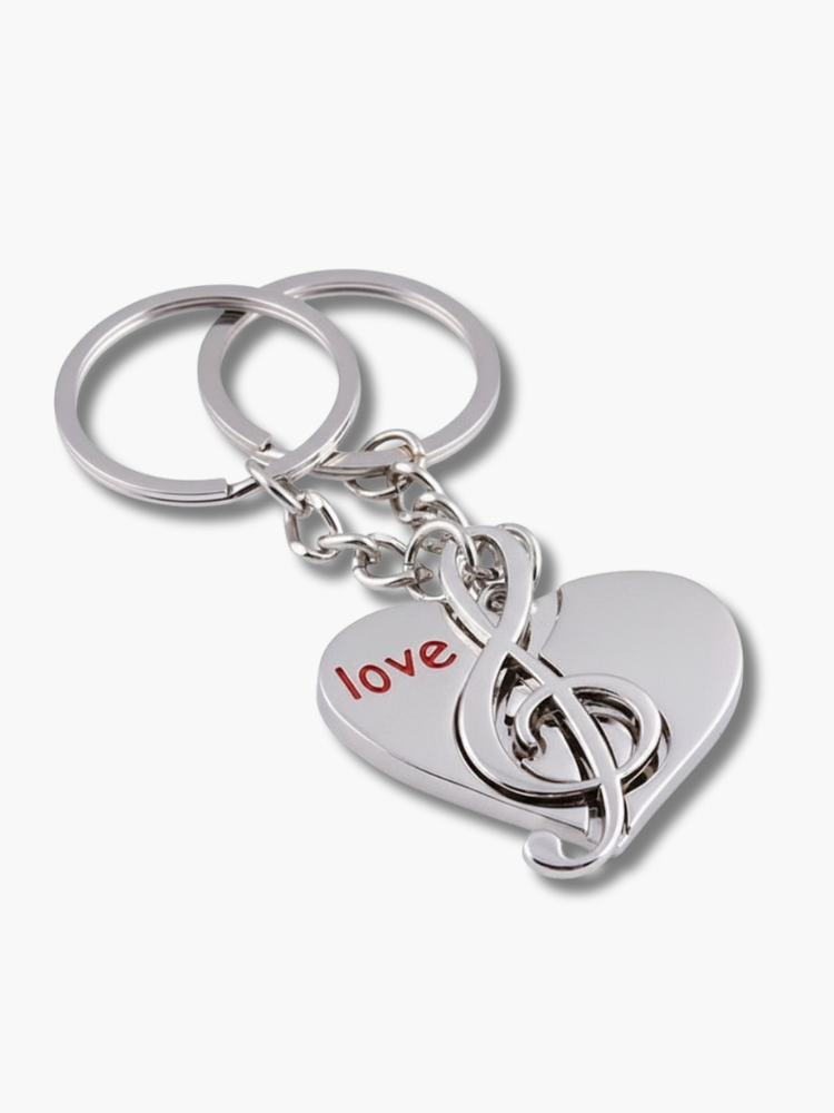 Magnetic Couple Keychain