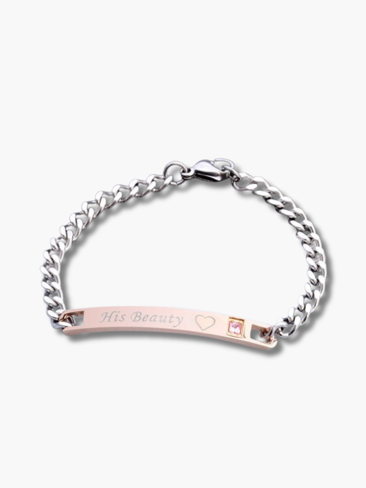 Her King His Queen Bracelets Set