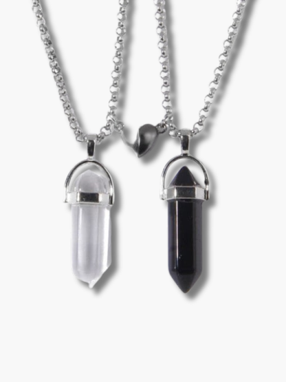 Best Friend Necklaces for 2 Magnetic