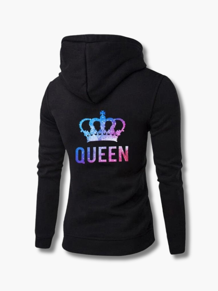 Matching King and Queen Hoodies