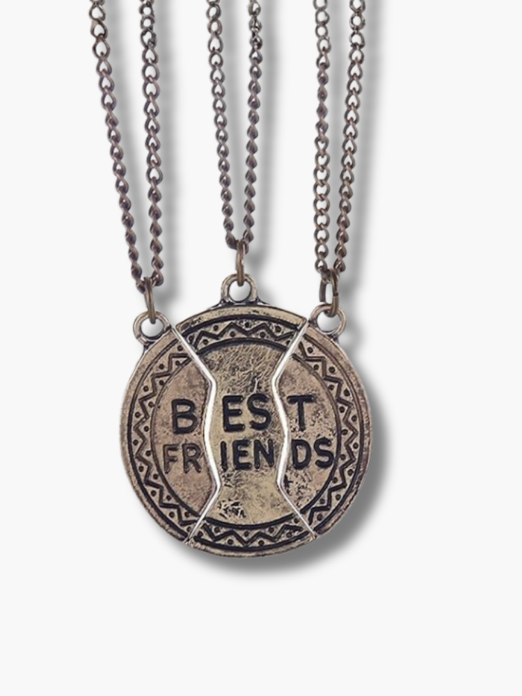 3 Part Best Friend Necklace