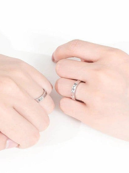 Holding Hands Couple Ring