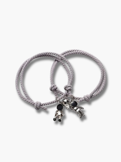 Magnetic Couple Cord Bracelets
