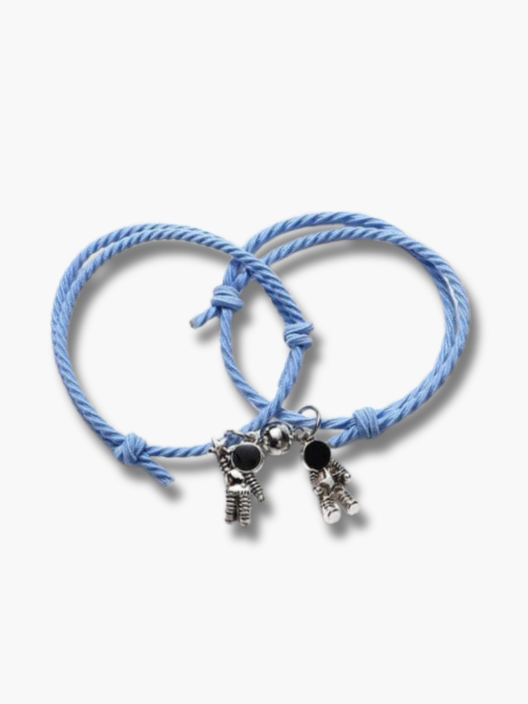 Magnetic Couple Cord Bracelets