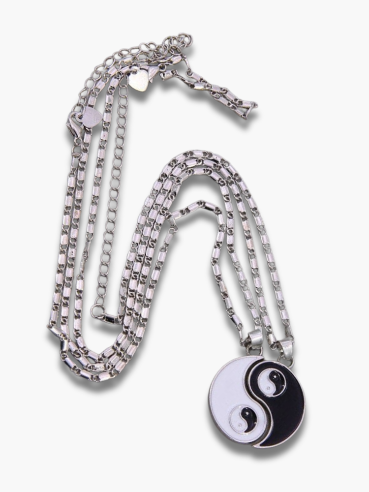 Yin Yang Friendship Necklaces