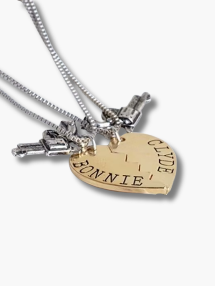 Bonnie & Clyde Matching Necklaces