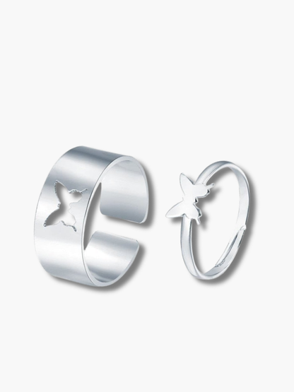Matching Butterfly Ring