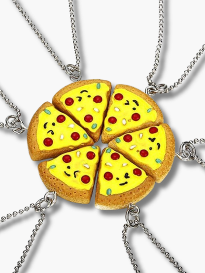 Pizza Slice Best Friend Necklaces