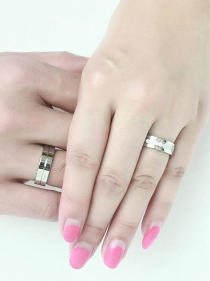 Silver Wedding Rings for Couples