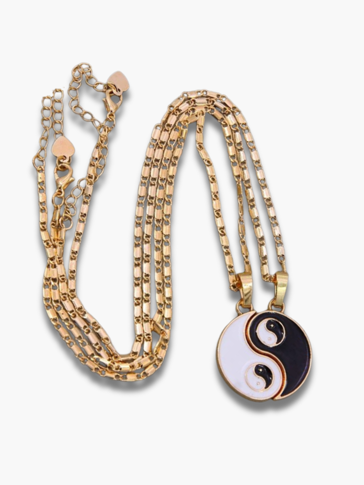 Yin Yang Friendship Necklaces