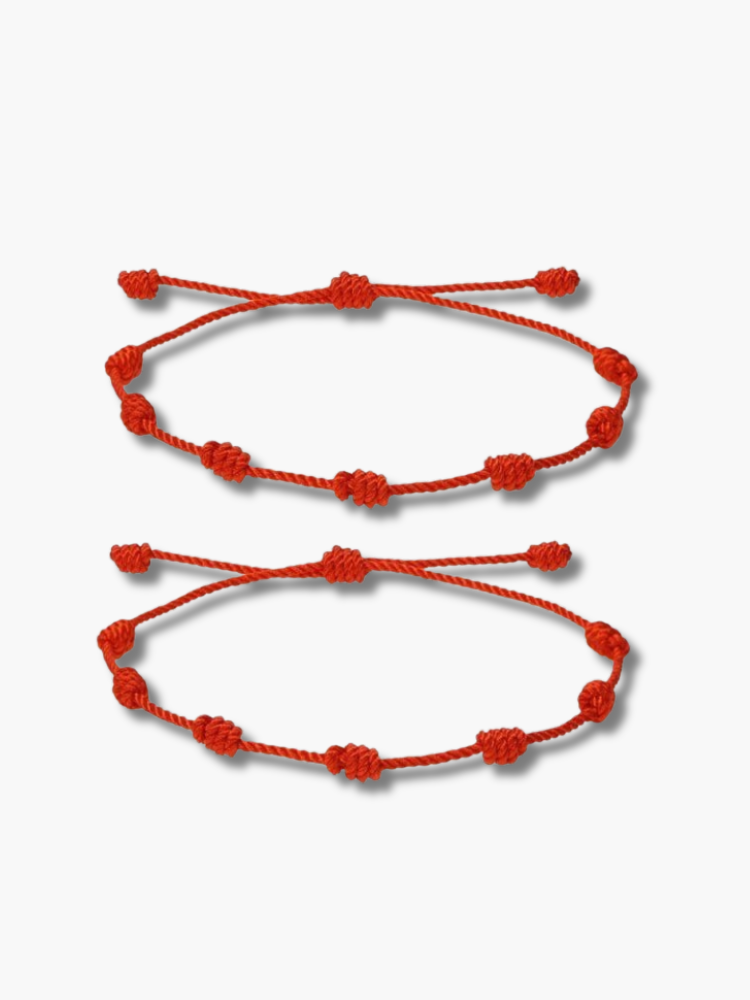 Match Couple Red Bracelets