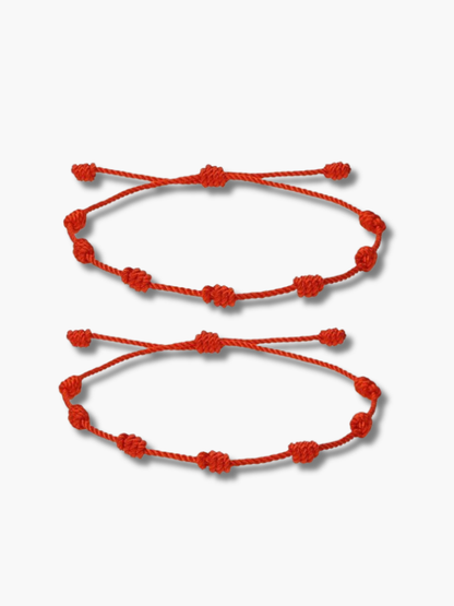 Match Couple Red Bracelets