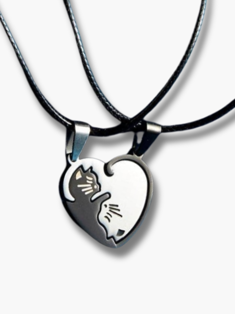 BFF Cat Necklaces