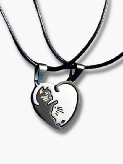 BFF Cat Necklaces