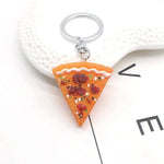 BFF Pizza Keychain