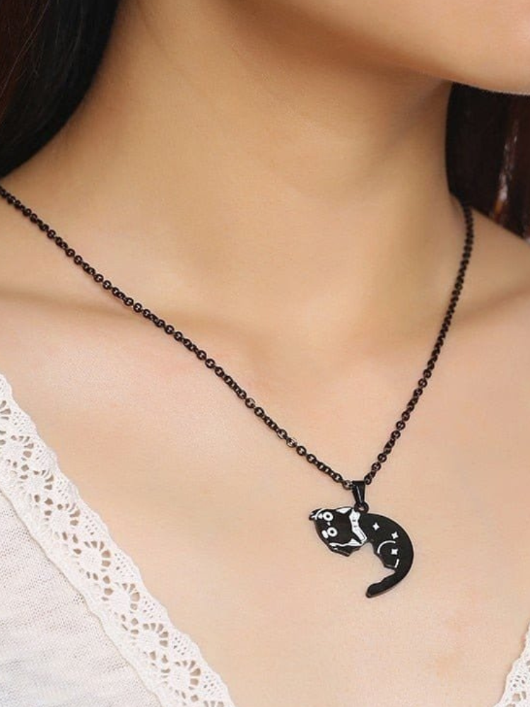 Best Friend Cat Necklace