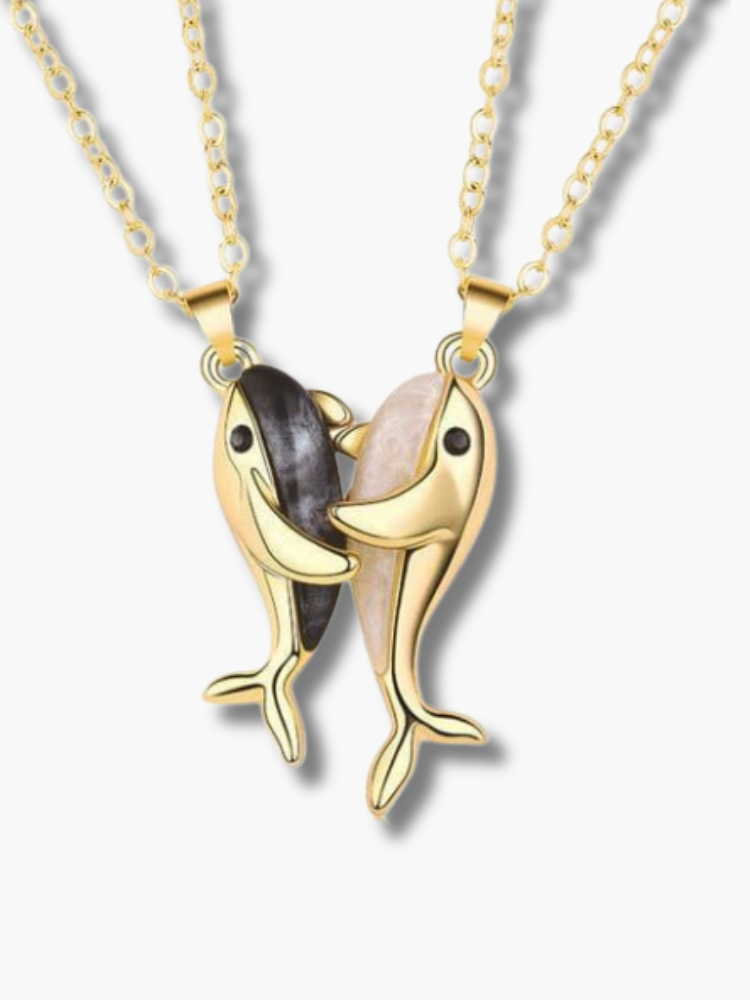 Best Friend Dolphin Necklace