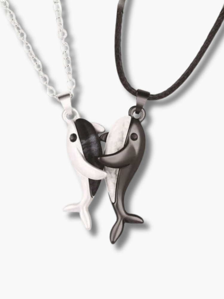 Best Friend Dolphin Necklace