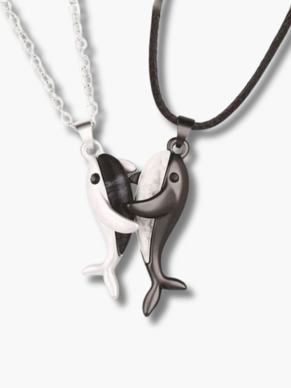 Best Friend Dolphin Necklace