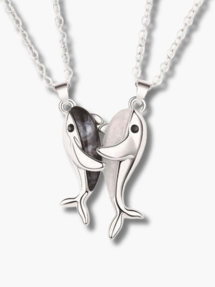Best Friend Dolphin Necklace