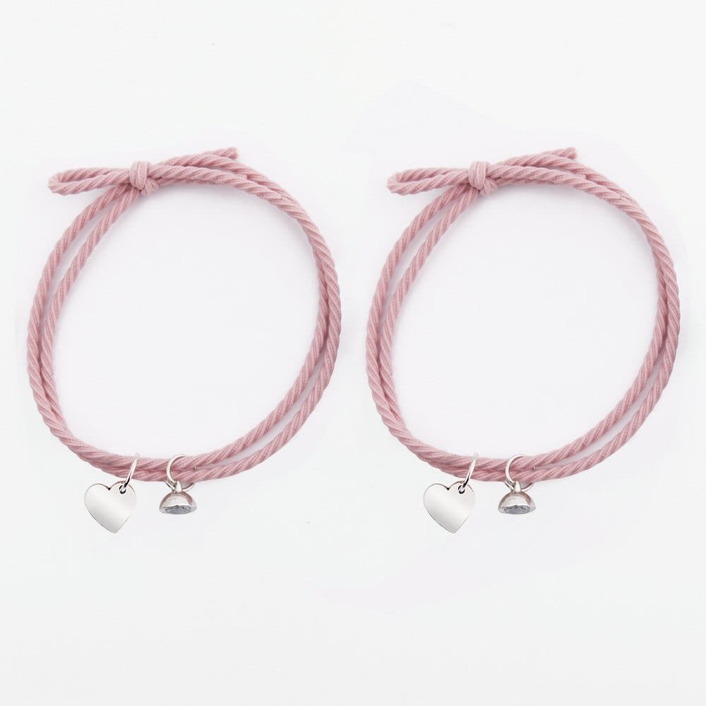 Best Friend Heart Bracelets