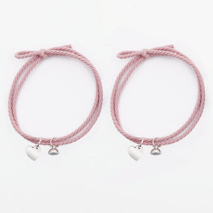 Best Friend Heart Bracelets