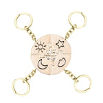 Best Friend Keychain for 3