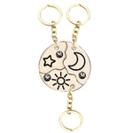 Best Friend Keychain for 3