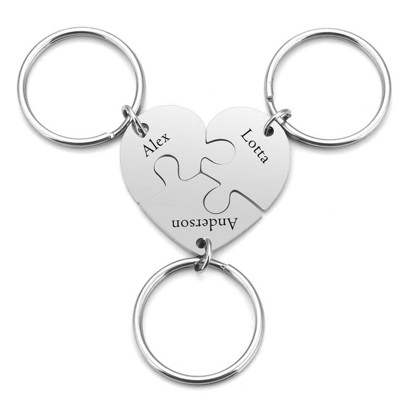 Best Friend Keychains Personalized