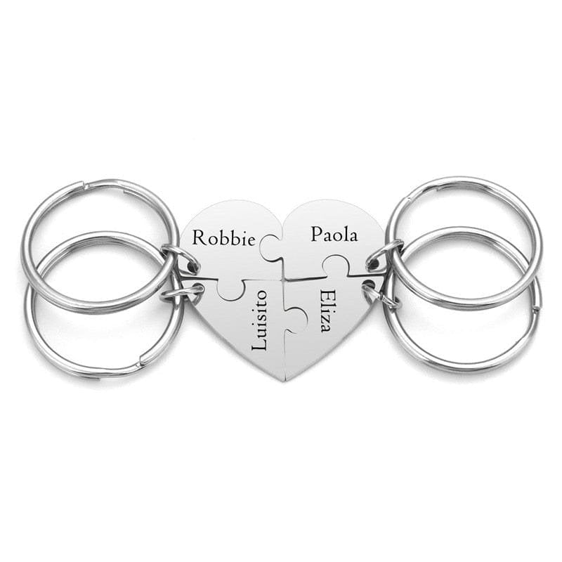 Best Friend Keychains Personalized