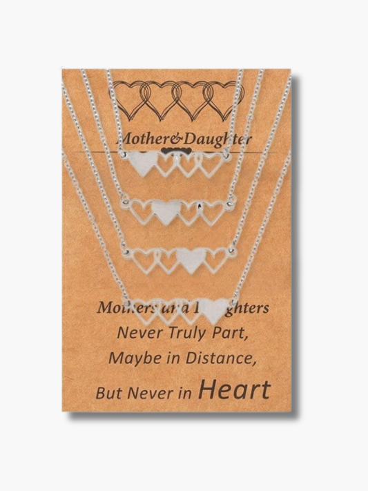 Best Friend Love Heart Necklace