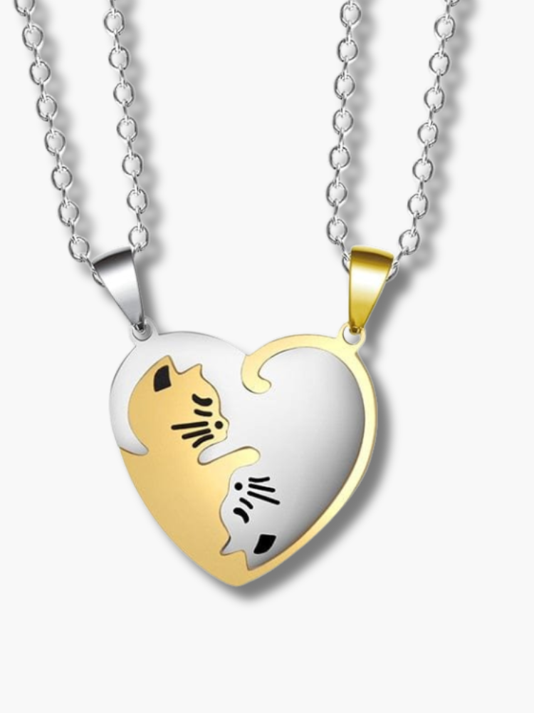 Best Friend Necklaces Magnetic