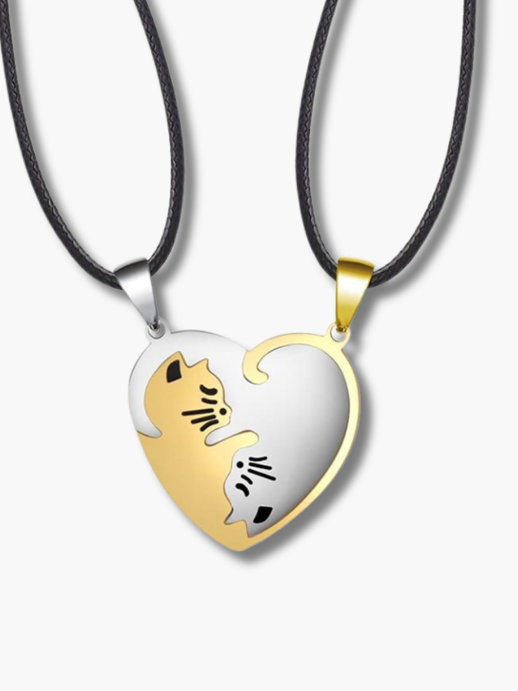 Best Friend Necklaces Magnetic