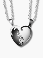 Best Friend Necklaces Magnetic