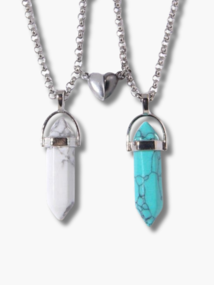 Best Friend Necklaces for 2 Magnetic