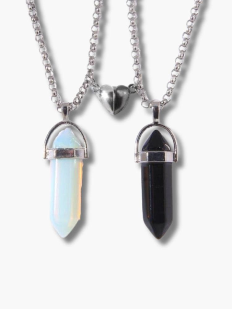 Best Friend Necklaces for 2 Magnetic