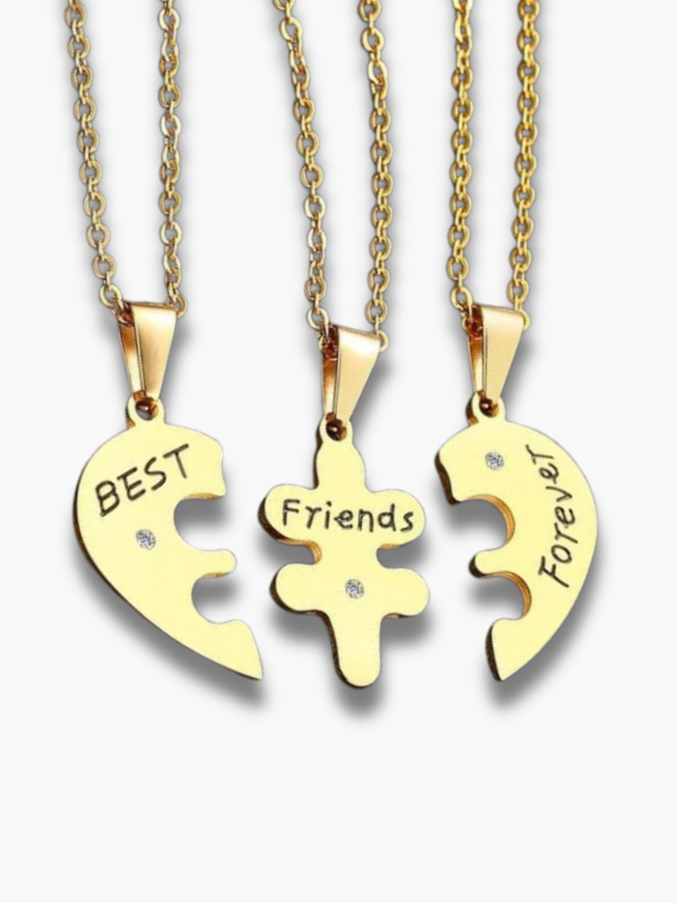 Best Friend Necklaces for 3