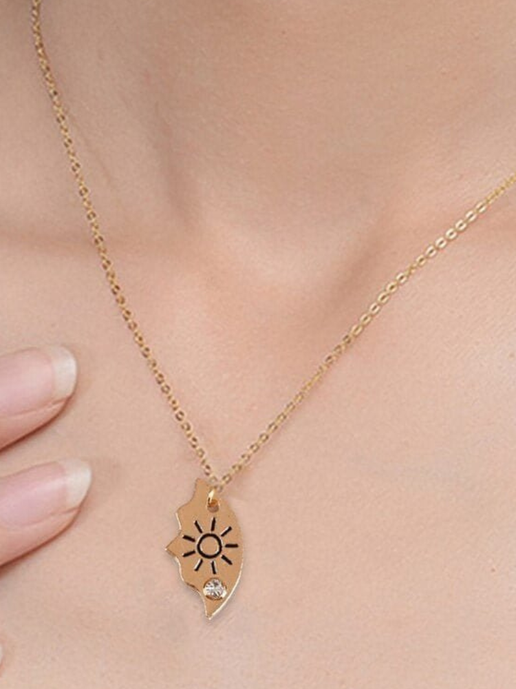 Best Friends Necklace Set 3 piece