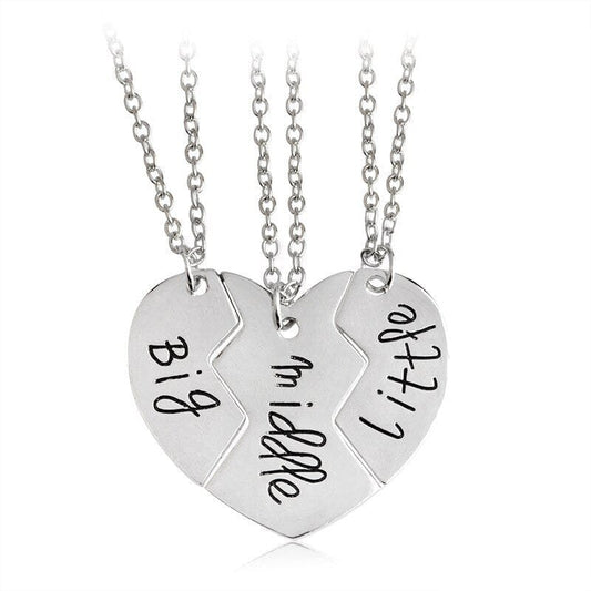 Big Middle Little Sister Necklace