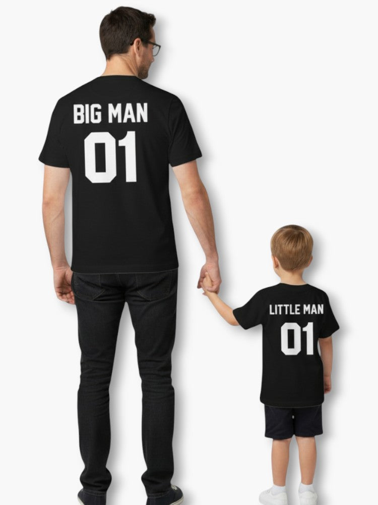 Big and Little Man Matching T-shirt
