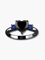 Black Diamond Engagement Rings