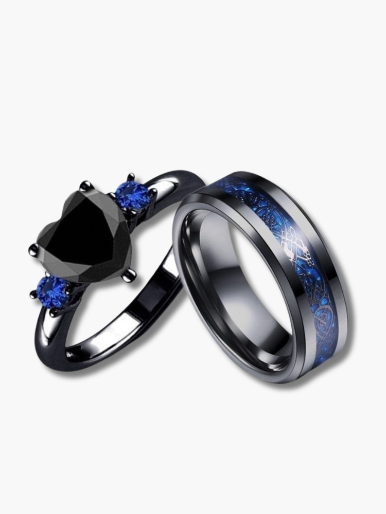 Black Diamond Engagement Rings