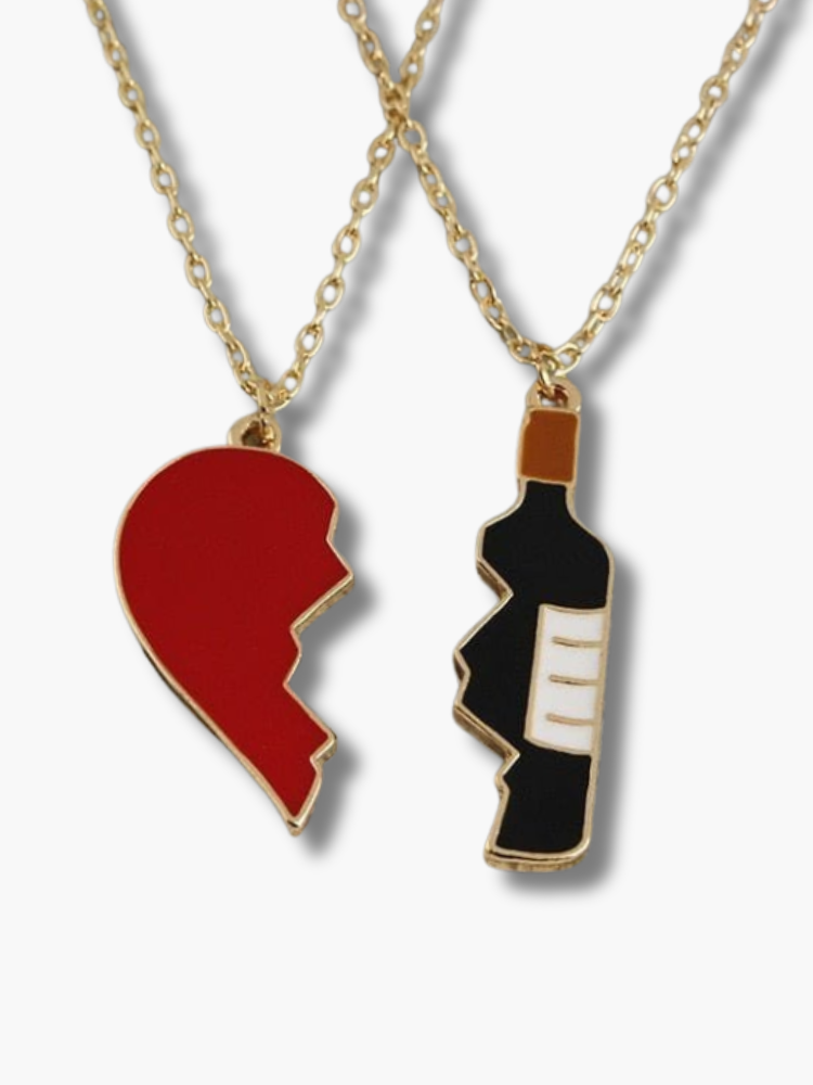 Broken Heart Friendship Necklace