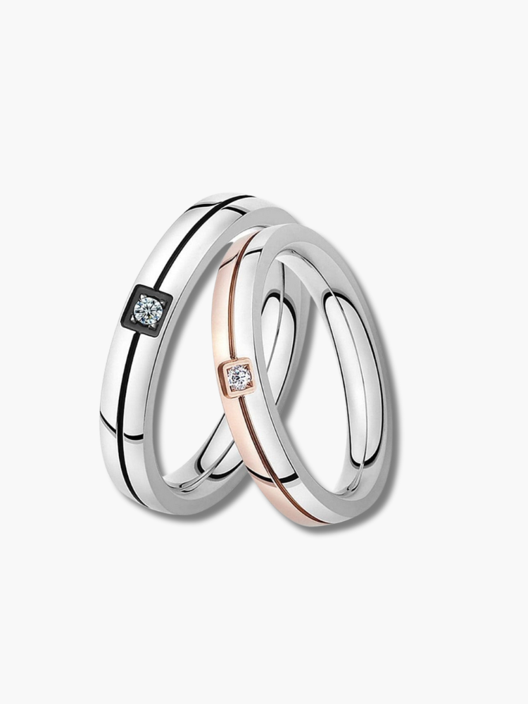 Couple Engagement Rings