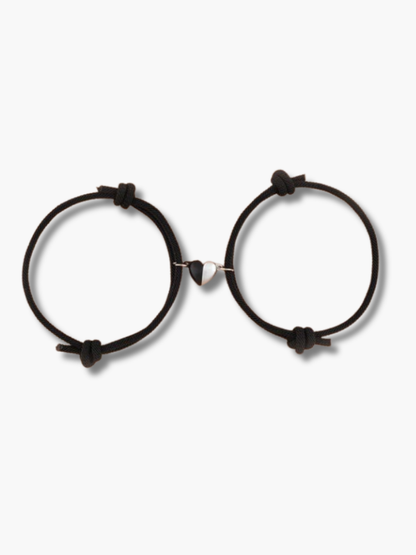 Couples Heart Magnetic Bracelets