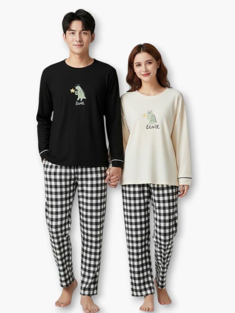 Couples Pajamas Set