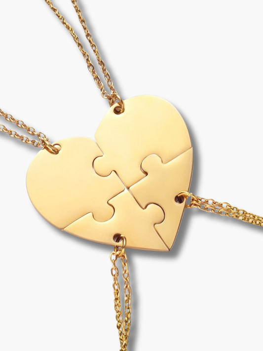 Custom Friendship Necklaces for 4