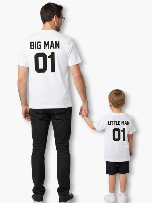 Dad and Son Matching Holiday Shirts