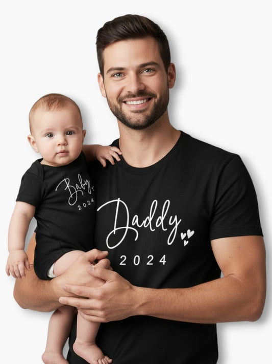 Daddy and Baby Matching Shirts