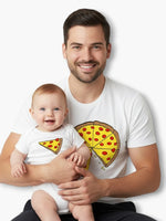 Daughter and Dad Pizza T-shirts